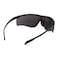 Carhartt Cayce, Safety Glasses, Anti-Fog, gray Lens, Black Frame CHB920ST - alternate 3